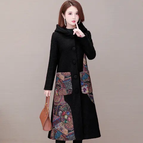 Interlock Tweed Jackets Medium Length for Women