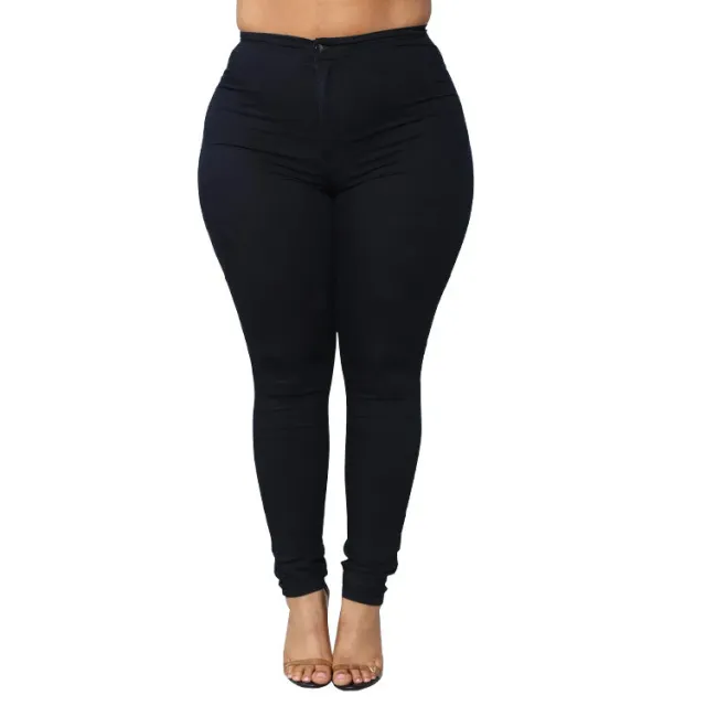 New style women's trousers high stretch pants Black - Shop at LoveMi