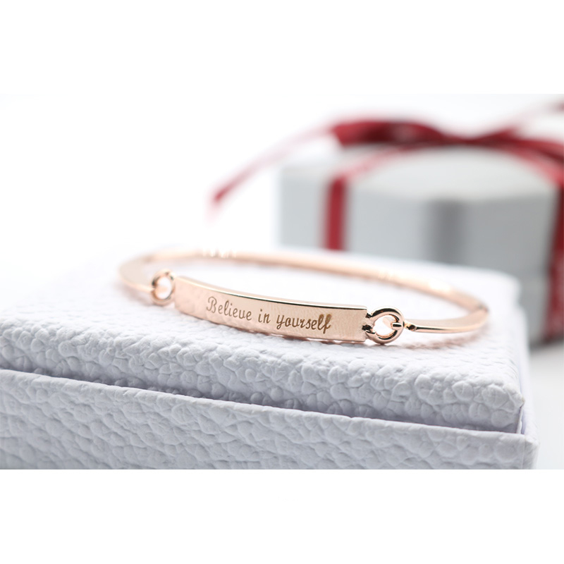 Lucky letter bracelet