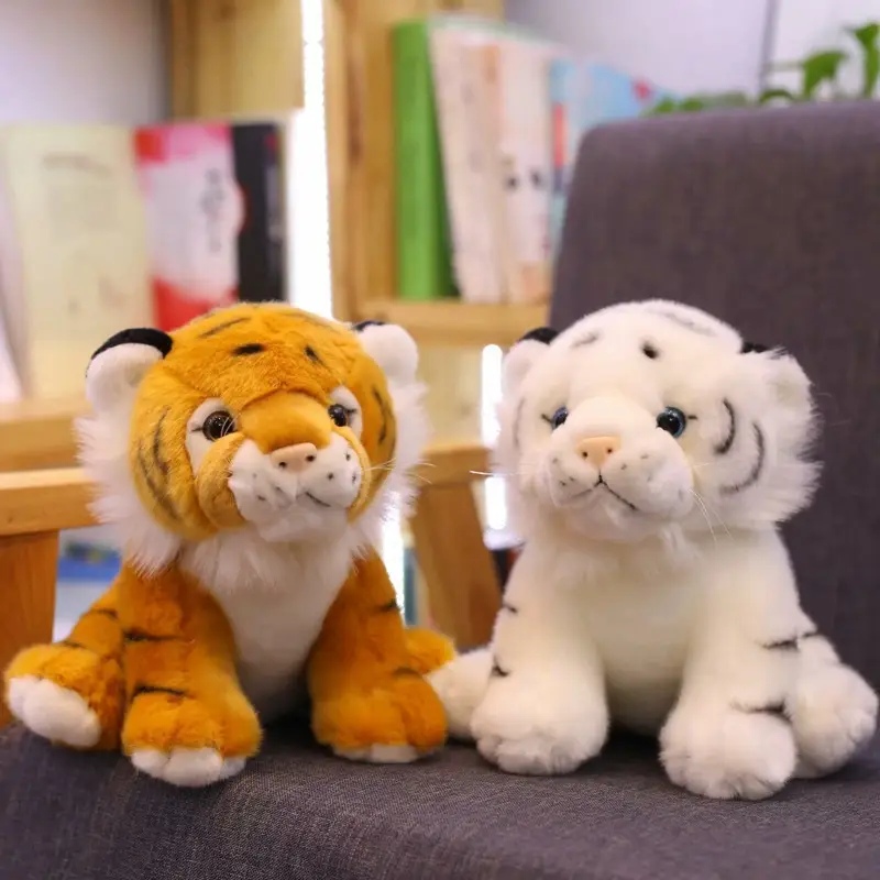 Simulation little tiger plush toy