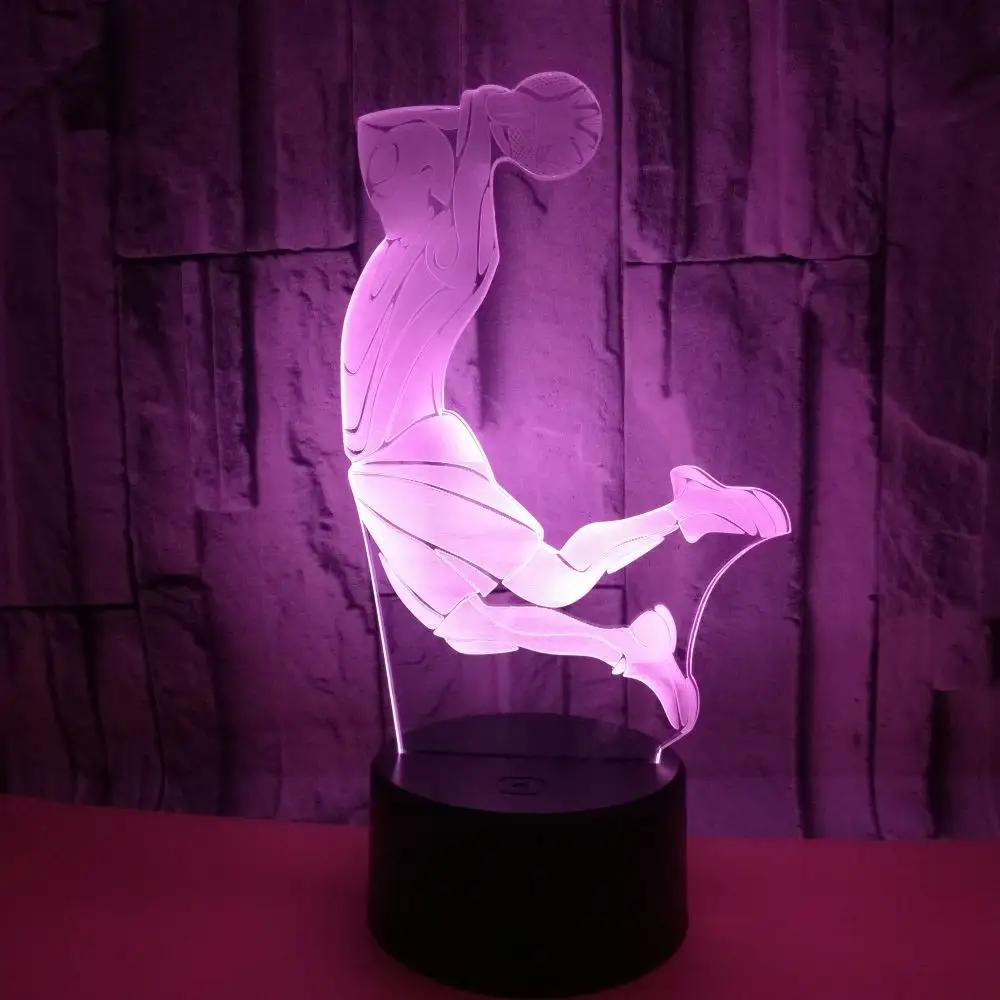 Shooting 3D Night Light Smart Home Decoration LED