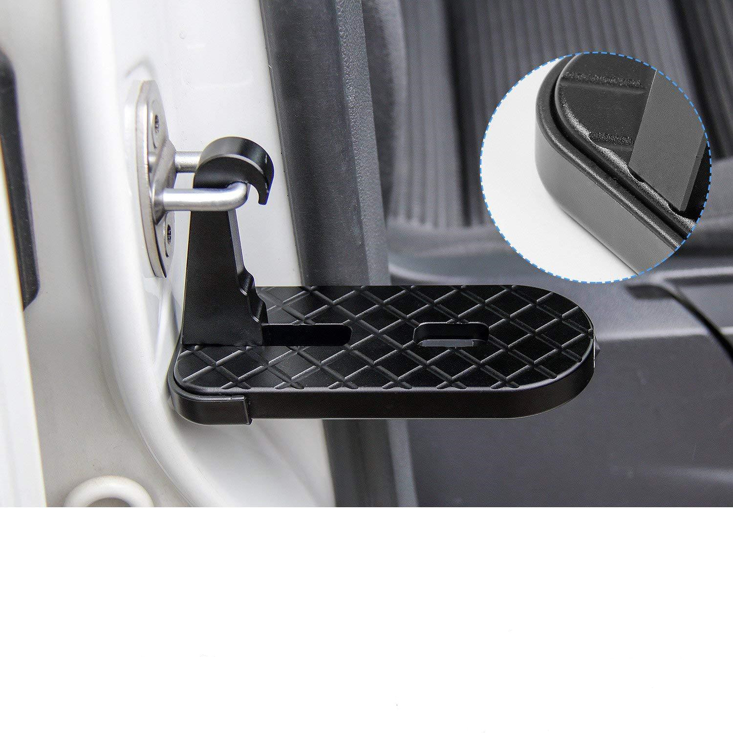 Universal Foldable Doorstep Car Foot Pedal Aluminum Alloy