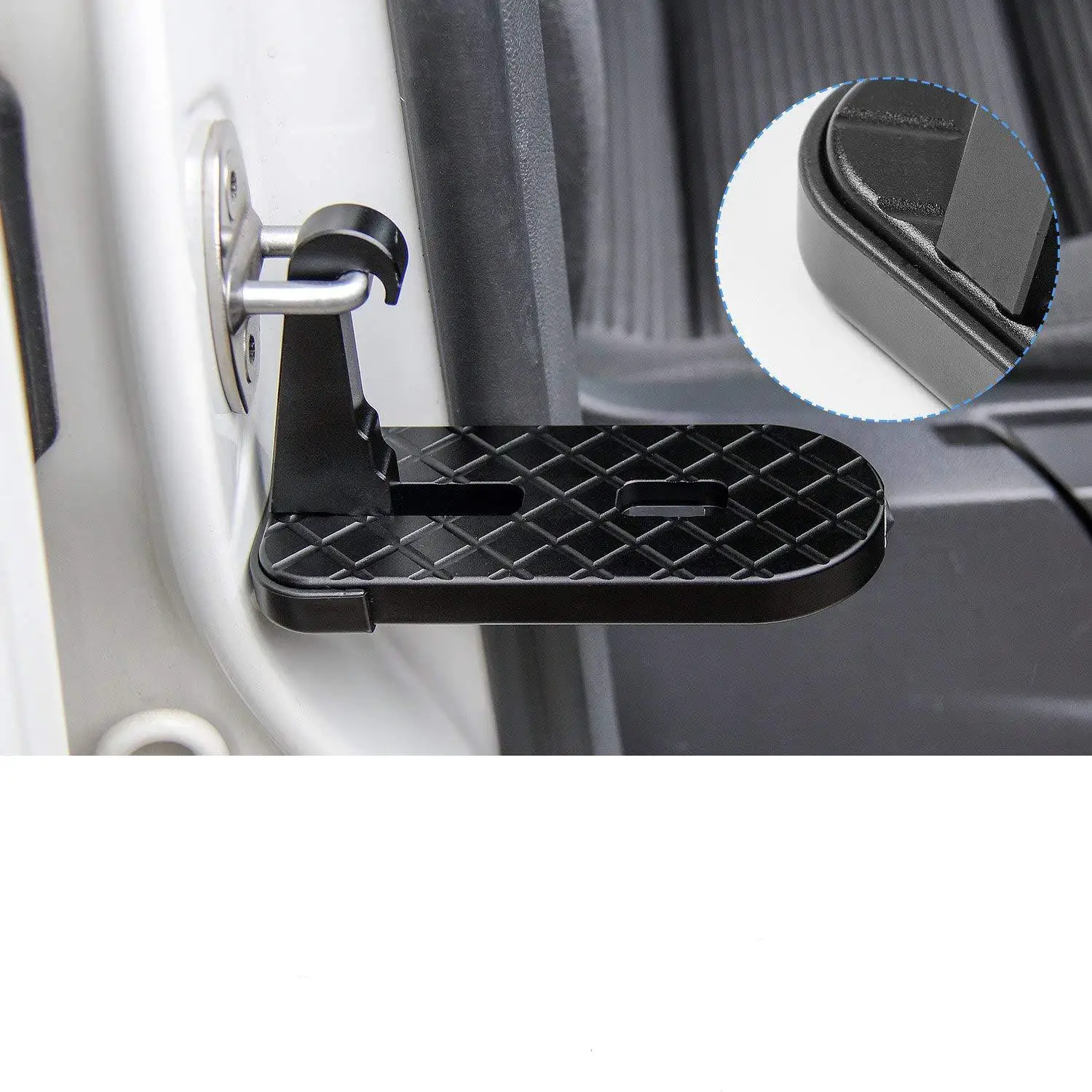 Universal Foldable Doorstep Car Foot Pedal Aluminum Alloy