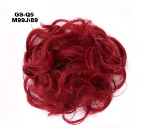 Europe, Japan, and South Korea popular hair bun fluffy natural drawstring curly hair ball head hair ring hair set female hair accessories chemical ... M99J Style - Shop at LoveMi