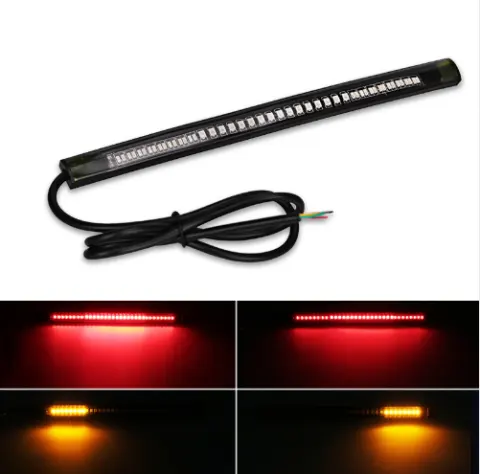 Universal Flexible Led Strip Tail Stop Light Motorcycle 48