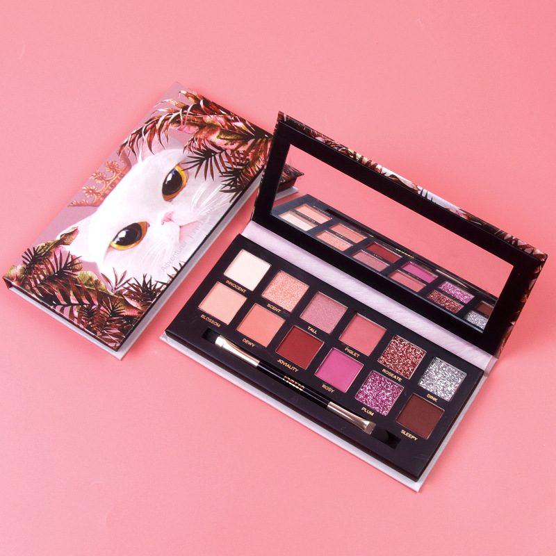 New noble pet twelve color animal eyeshadow Queen Cat - Shop at LoveMi