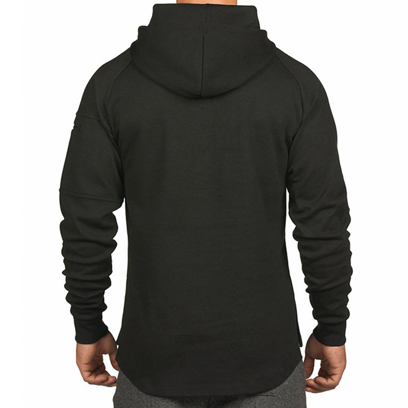 Solid color loose solid color pullover hoodie