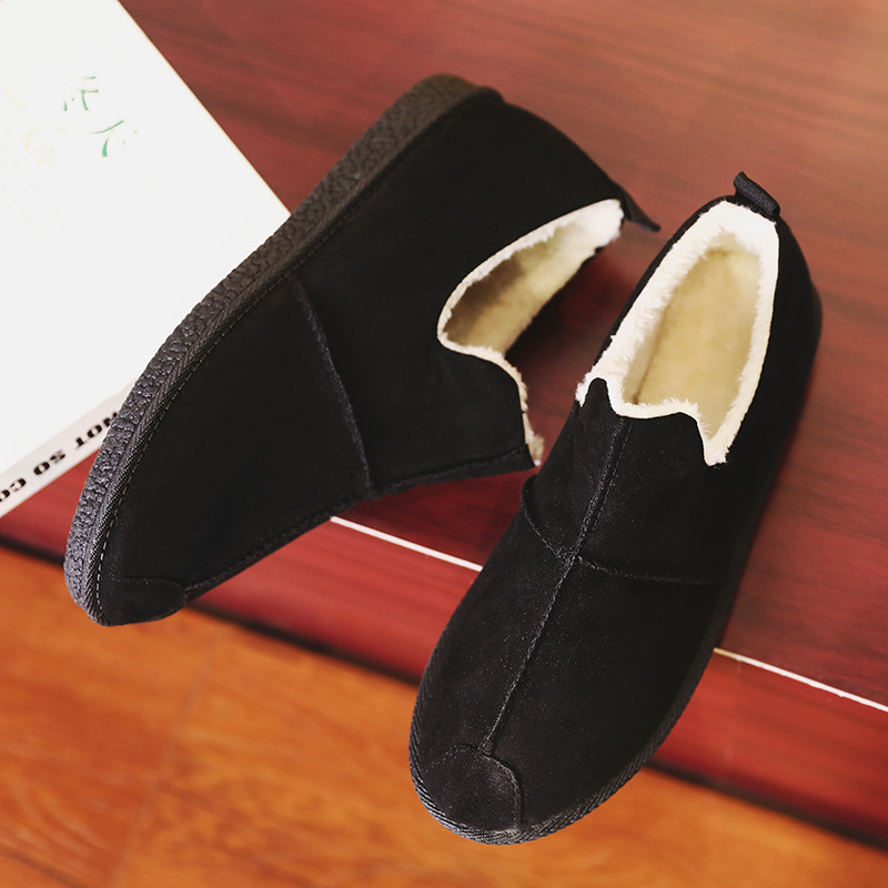 Snow boots keep warm, one-step women's cotton shoes