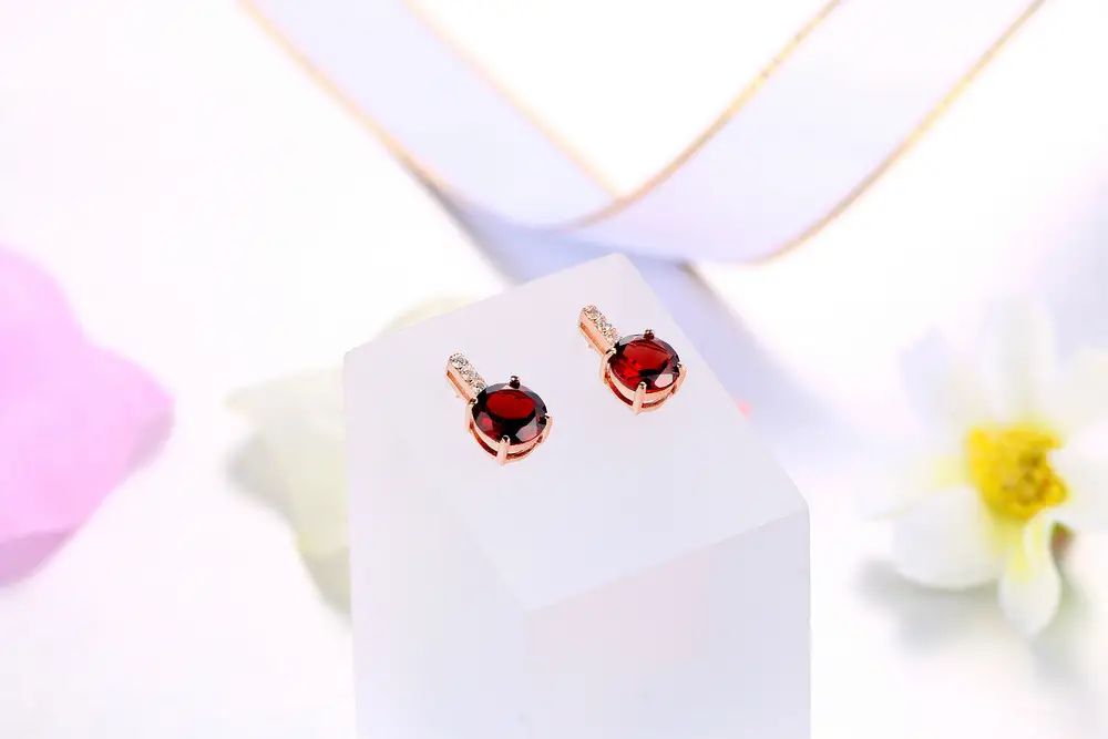 Round Garnet Natural Gem
