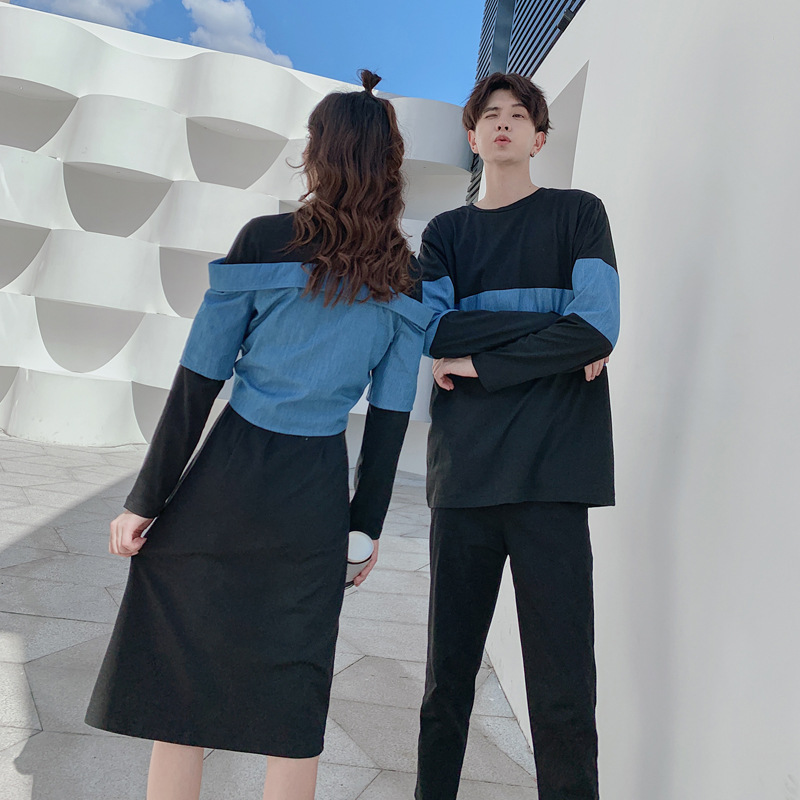 Splicing fake two pieces