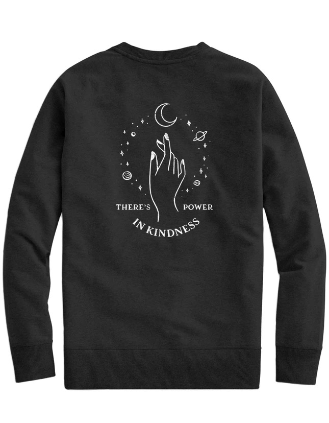 Personalized printing creative all-match hoodless sweater