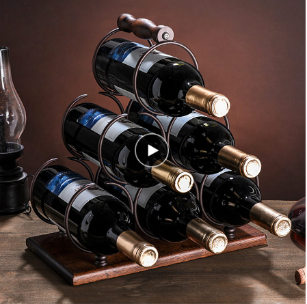 Red wine rack