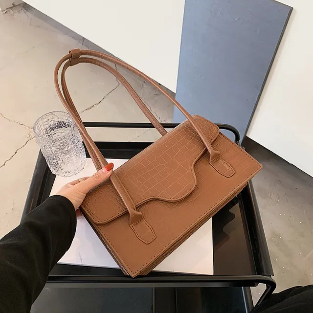 Autumn and winter all match fashion shoulder bag Brown - Shop at LoveMi
