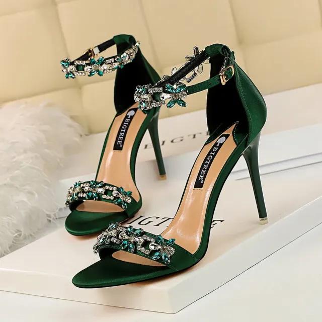 Sexy party high heels women shoes stiletto high heels Green - Shop at LoveMi