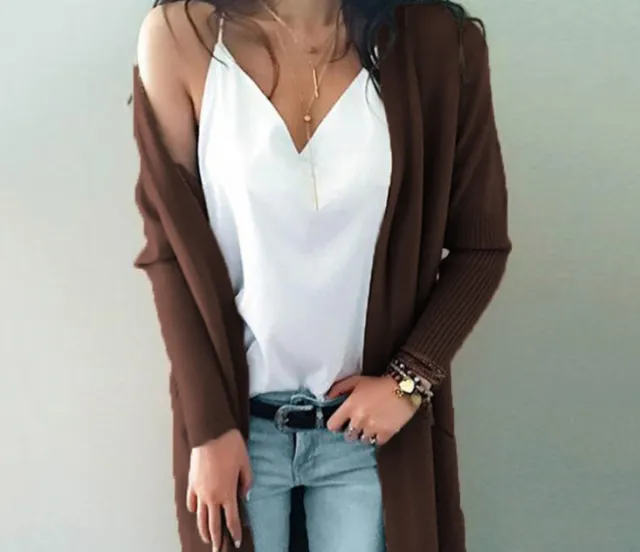 Ins knit cardigan Coffee - Shop at LoveMi