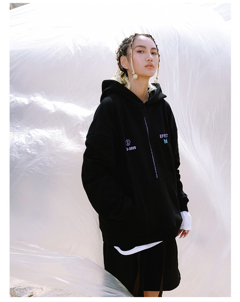 Butterfly print sweater