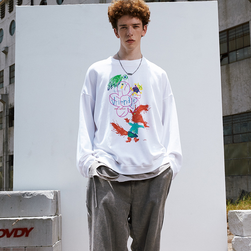 Asian trend brand hooded sweater