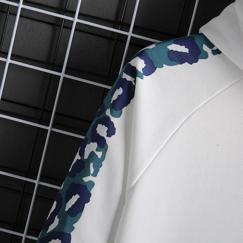 Men's hooded sweater plus fat plus size fat spring and autumn long-sleeved jacket