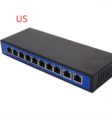 8+2 power 10 port 100M POE switch wireless AP 48V external power supply - Picture 7 of 7