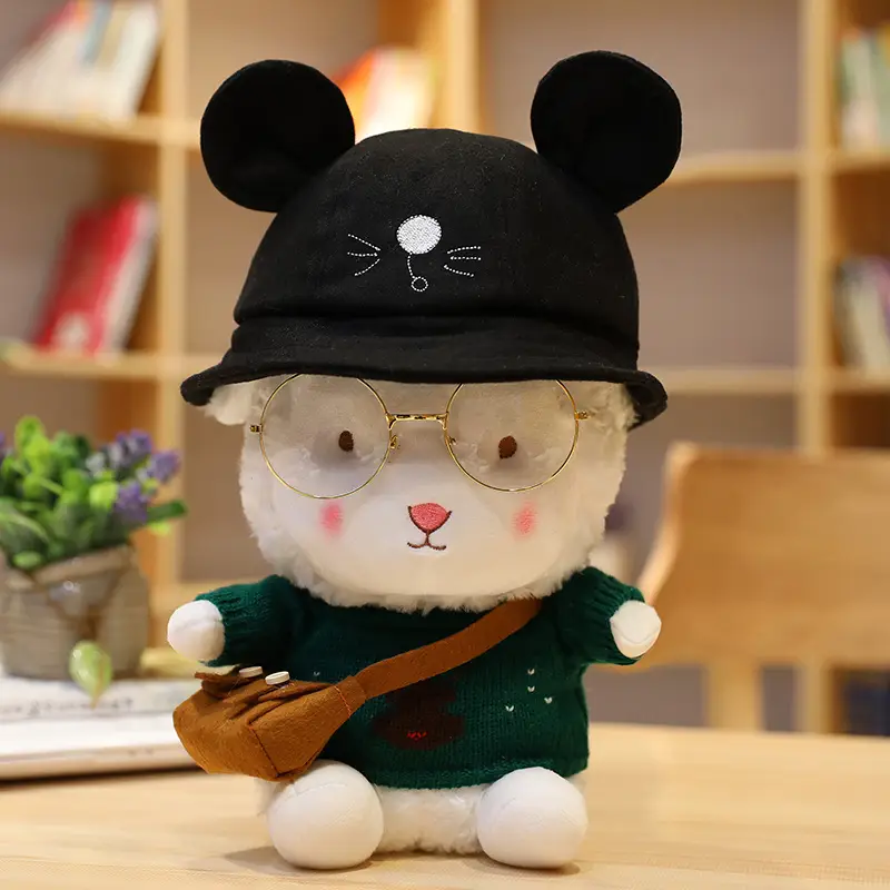Cute web celebrity baby lamb dolls