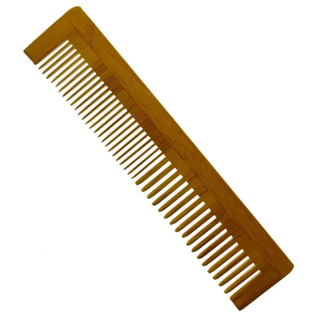 Massage bamboo comb hair wind brush Bamboo Color - Shop at LoveMi