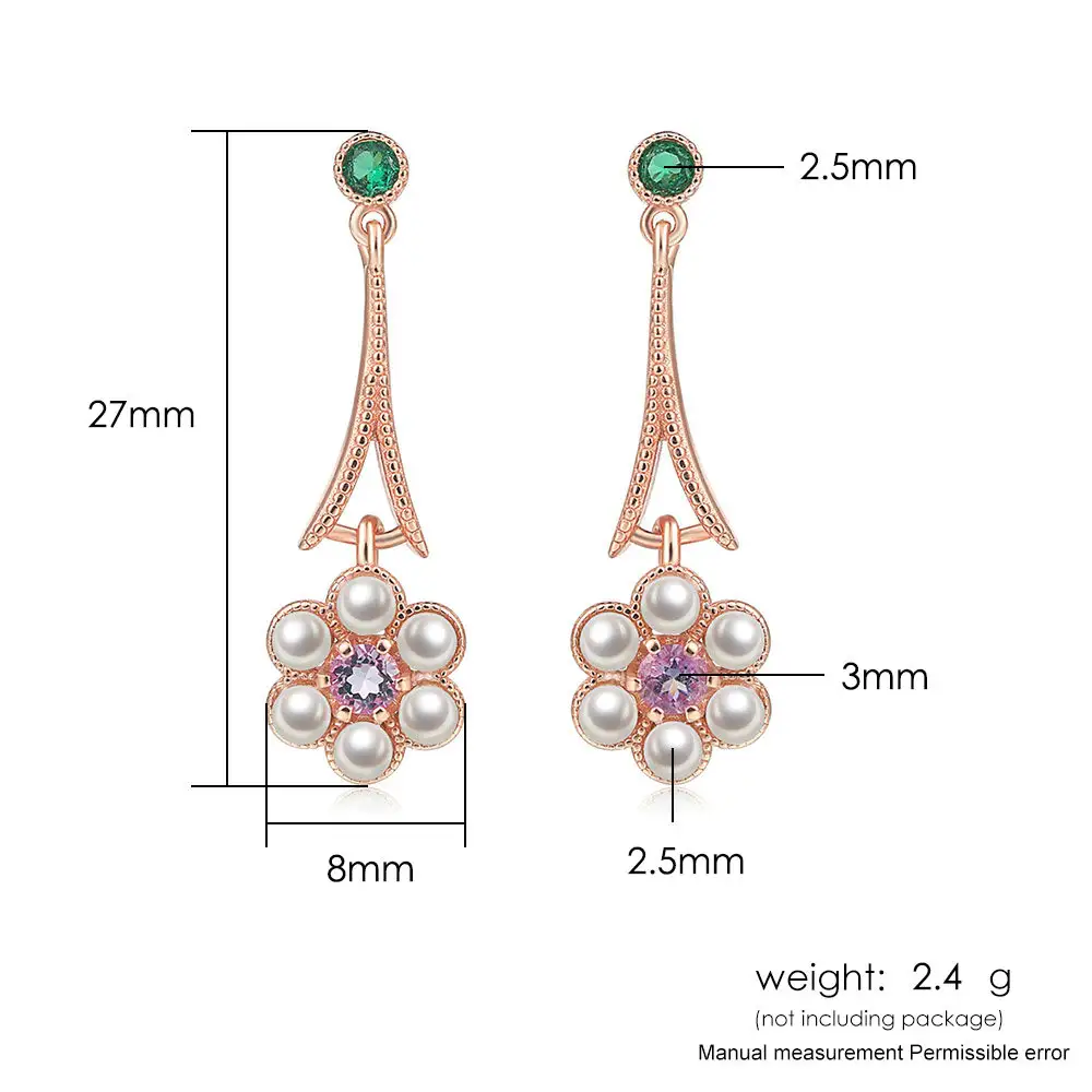 Natural amethyst Tassel Earrings