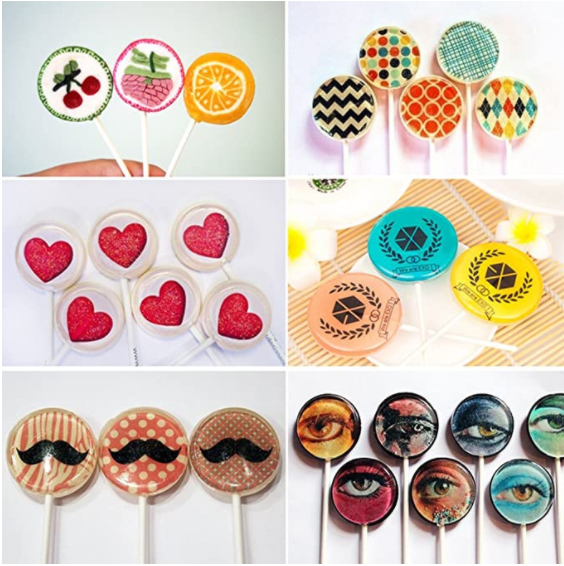 Silicone cartoon mold for household lollipop