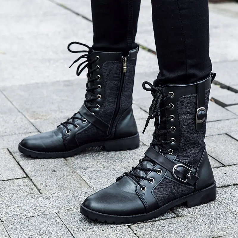 Korean version of Martin boots trend British four seasons