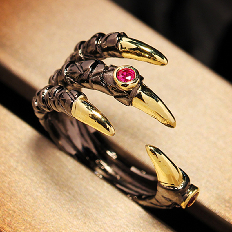 Dragon Claw Domineering Male Demon Ring