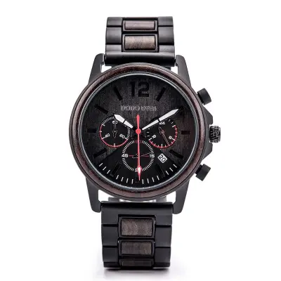 Csutomize Engrave Logo Wood Watches for Mens DODO DEER