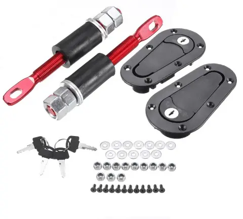 Racing Car Modified Parts Front Cover Lock Hood