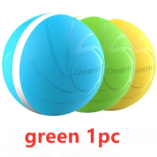 Cat toy bouncing ball — Green / 1pc