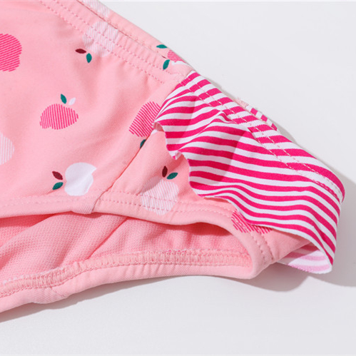 Fashionable simple cute girls split swimsuit suit — foto 9