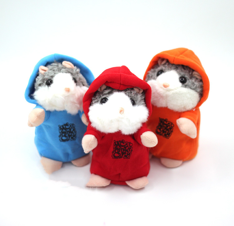 Plush hamster toy