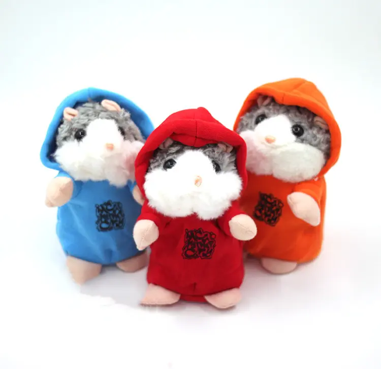 Plush hamster toy