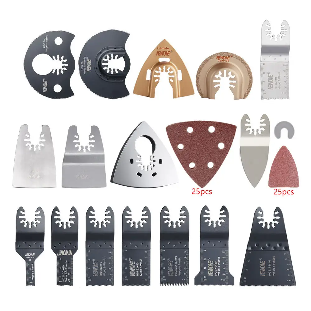 Multi-function tool saw blade hardware