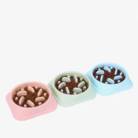 Food Bowl Slow Pet Anti-choking