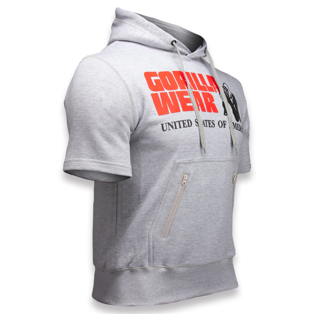 Fitness hooded pullover