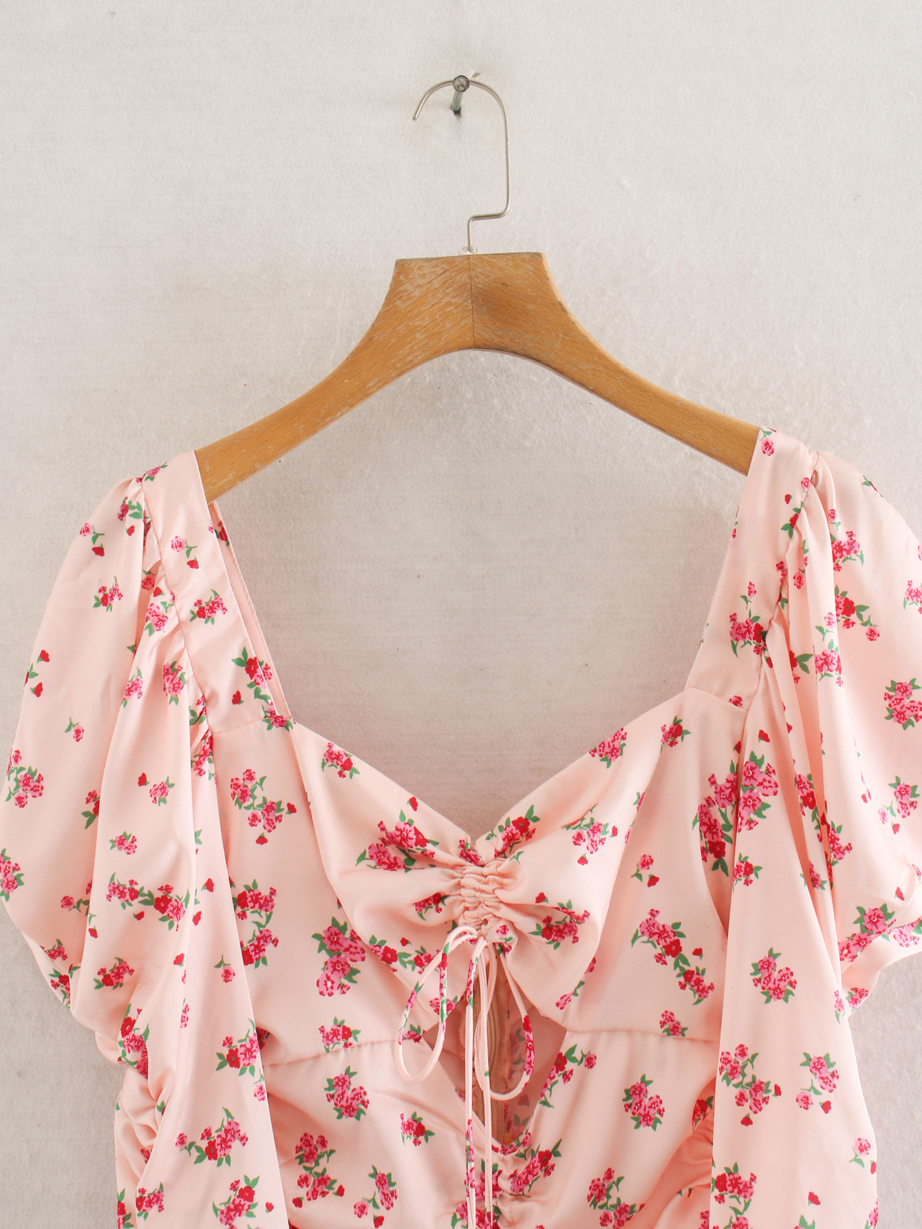 French retro floral dress