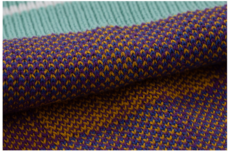 Autumn Korean college style flower sweater