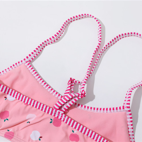 Fashionable simple cute girls split swimsuit suit — foto 8