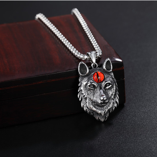 Wolf Totem Wolf Head Pendant