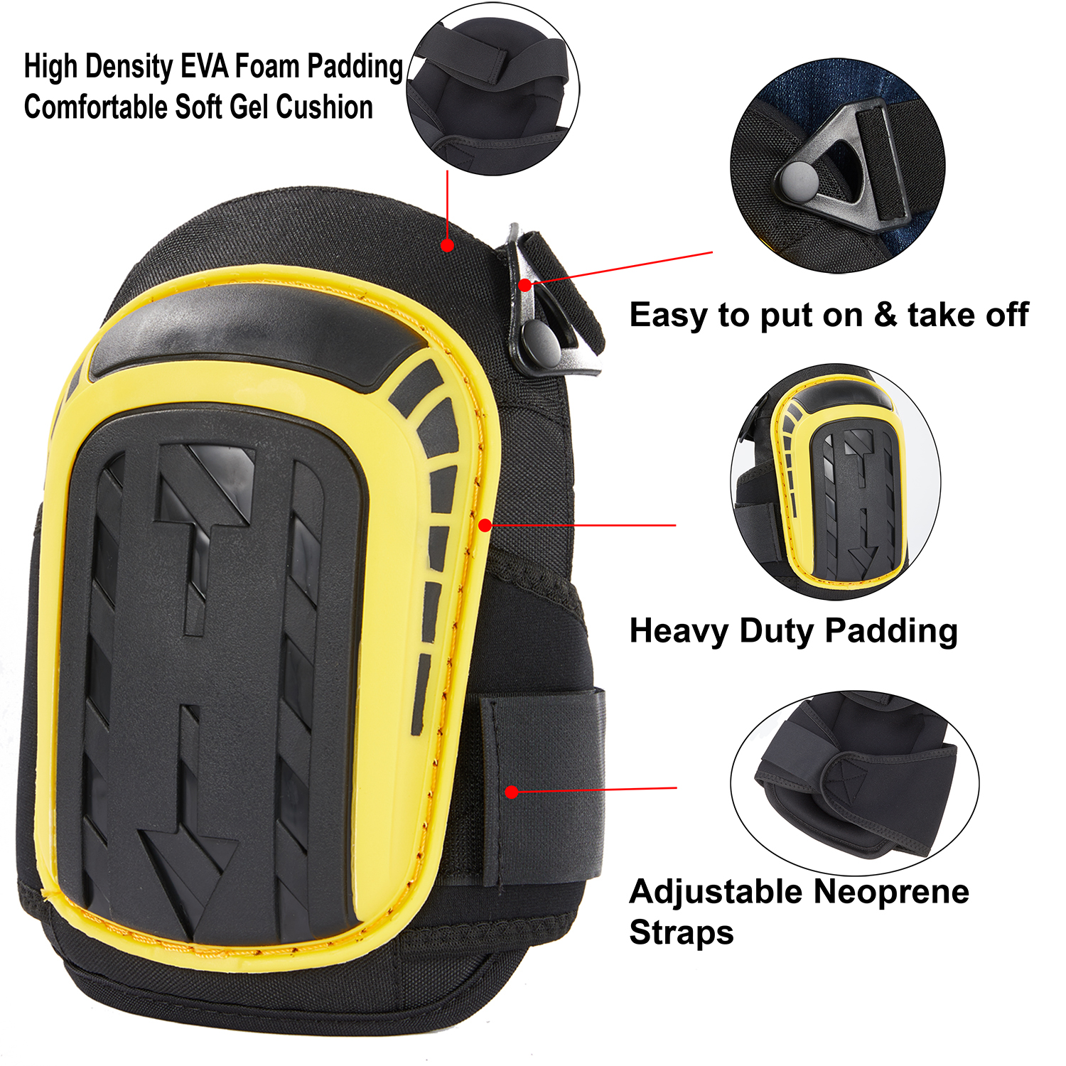 Work silicone knee pads — foto 2