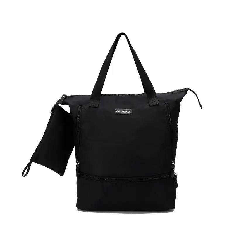 Canvas Gym Bag Sports Bag Large Capacity Duffel Bag
