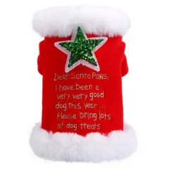 Christmas dog autumn and winter clothes - English - View 1