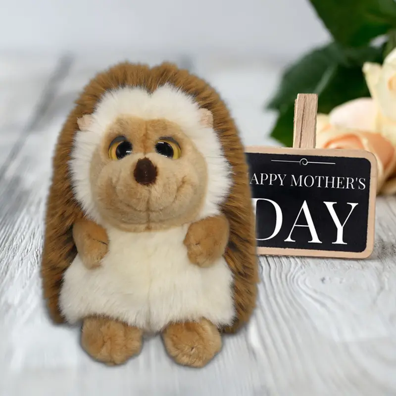 Simulation wild little hedgehog plush toy