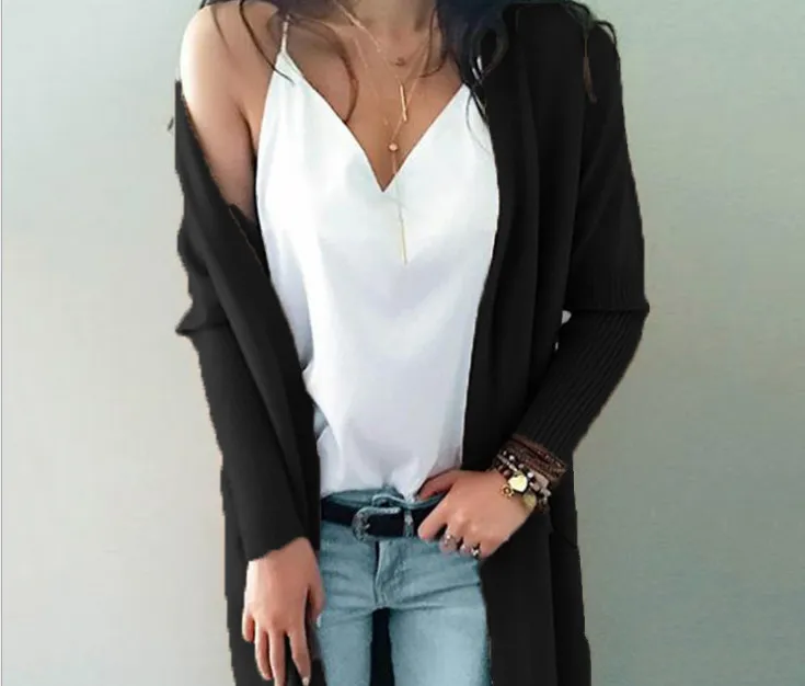 Ins knit cardigan - Black