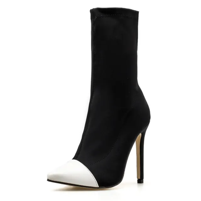 Color matching women's boots White - Shop at LoveMi