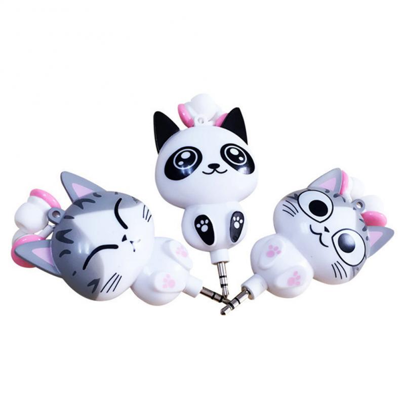 Cartoon telescopic headset