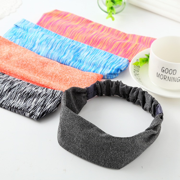 Quick-drying running fitness headband